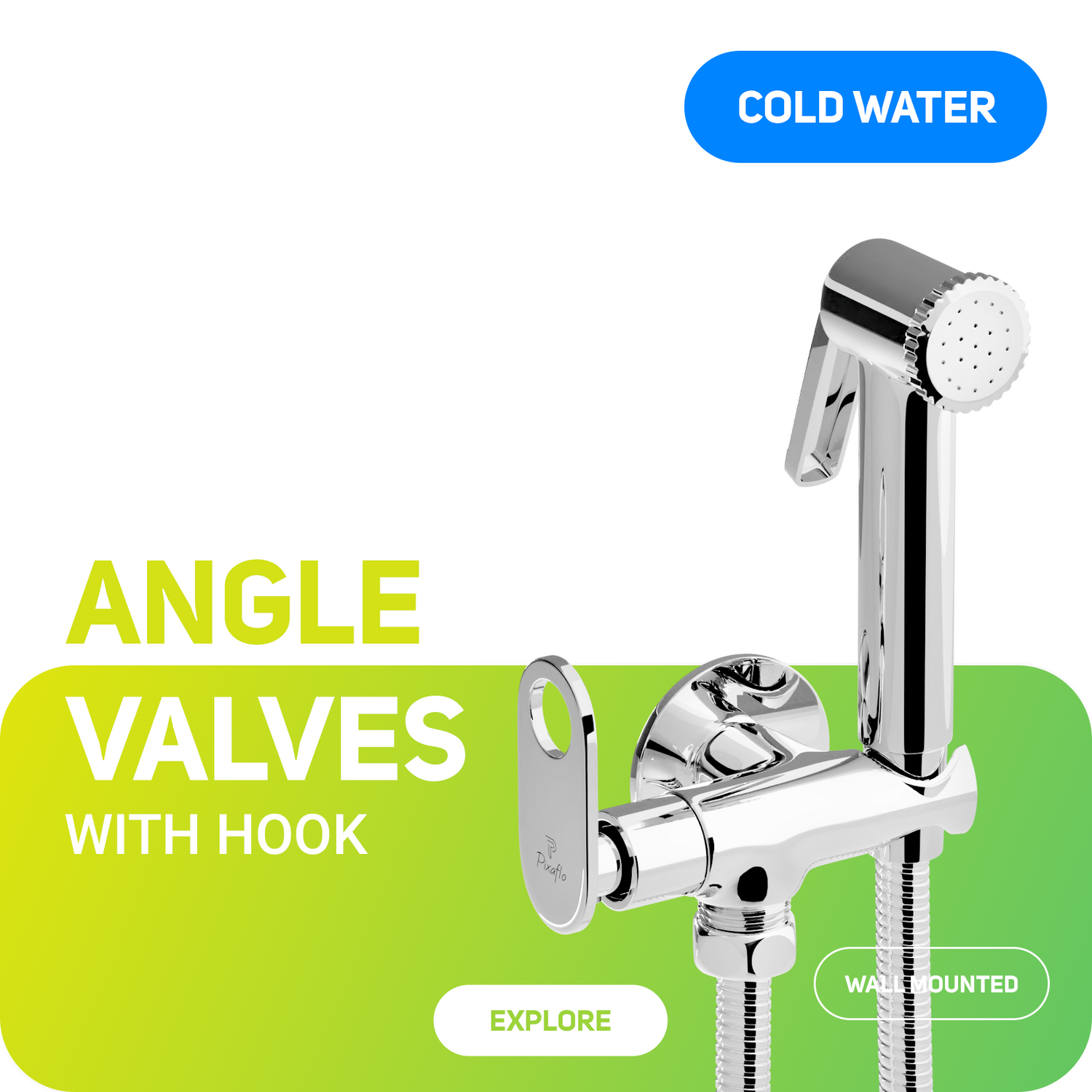 Angle Valves with Hook