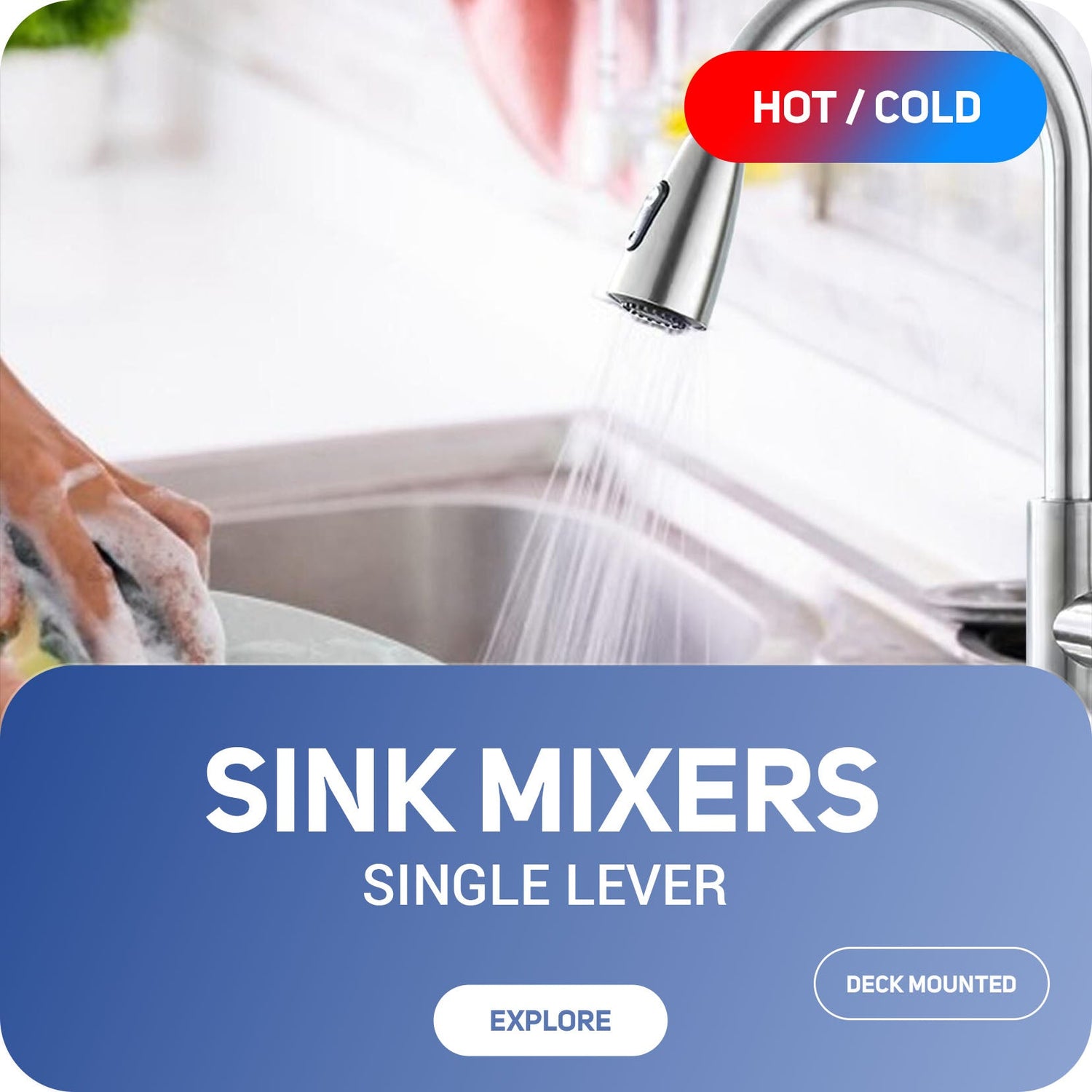Sink Mixers (Deck Mounted)