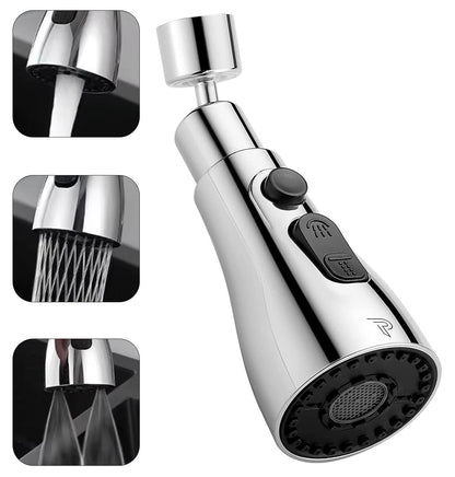 Pixaflo Tap Extender for Kitchen Sink | Flexible Faucet with Tap Extension for Convenient Use Upgrade Your Kitchen Sink with Flexible Tap for Easy Access | Faucet Splash Head