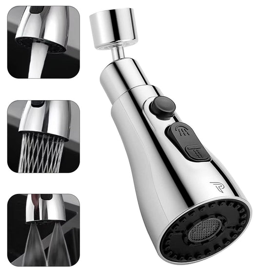 Pixaflo Tap Extender for Kitchen Sink | Flexible Faucet with Tap Extension for Convenient Use Upgrade Your Kitchen Sink with Flexible Tap for Easy Access | Faucet Splash Head