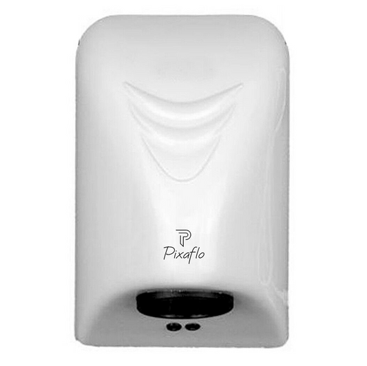 Pixaflo Plastic Automatic Hand Dryer | White | AC Only