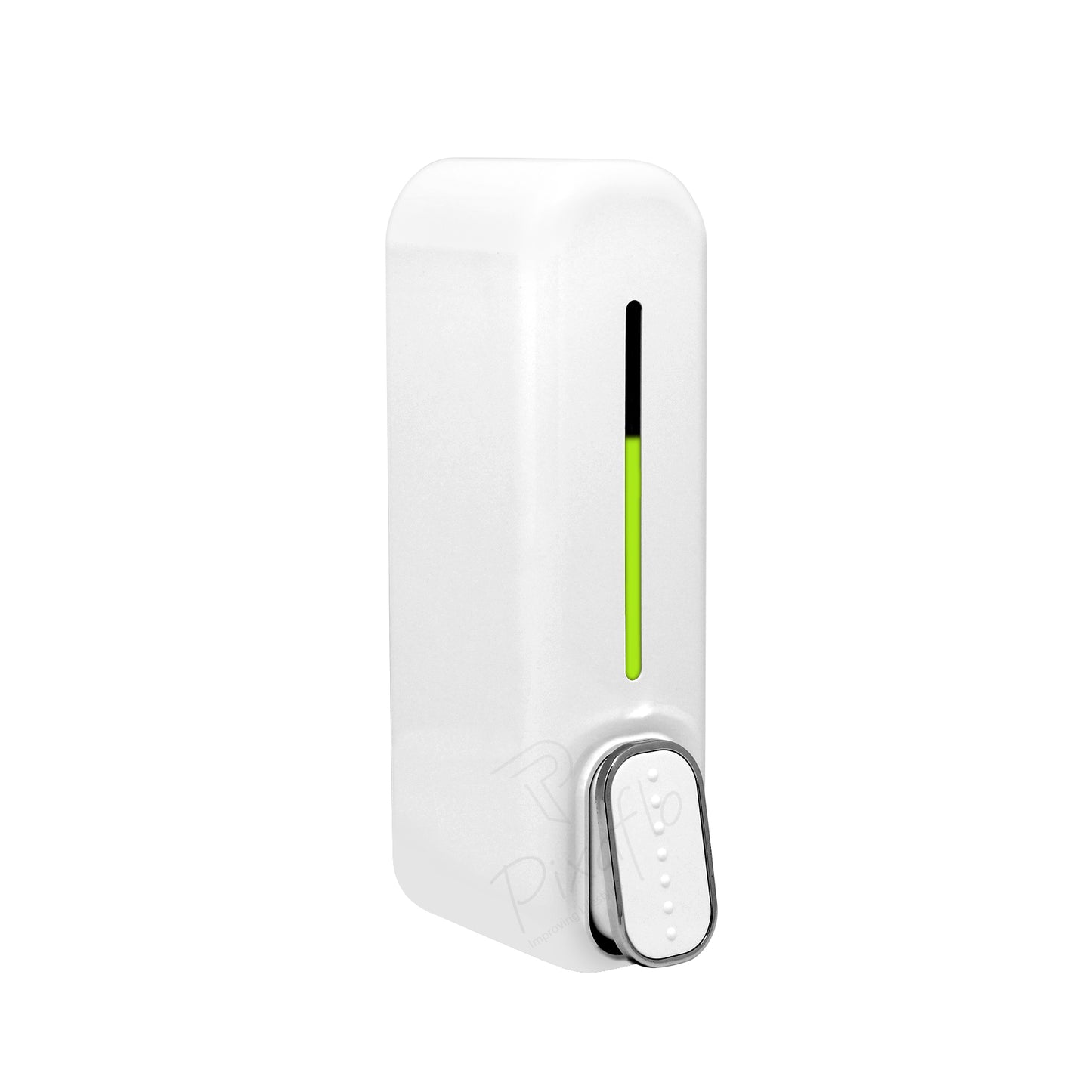 Pixaflo Koroit 350 ml Heavy Duty ABS Plastic Liquid Dispenser | White | Pack of 1