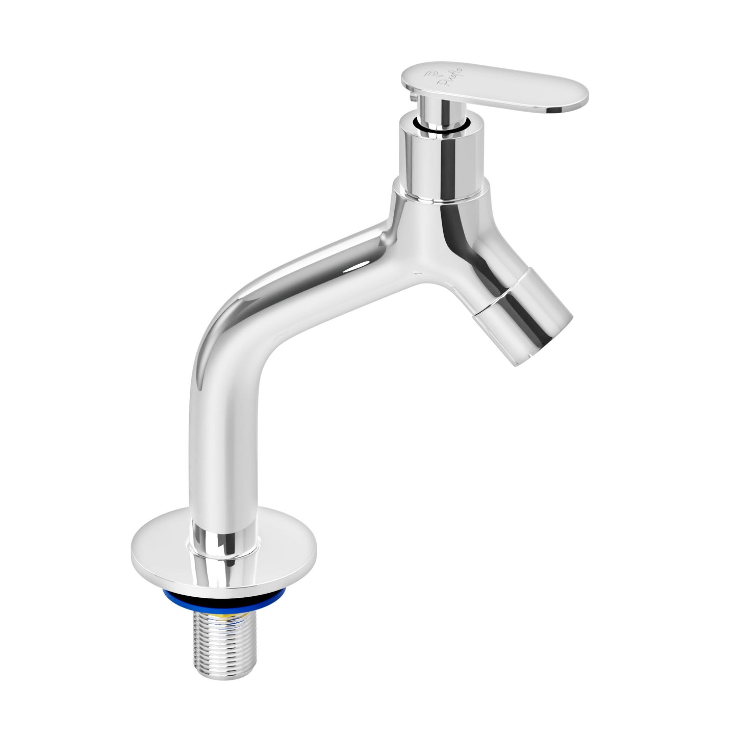 Pixaflo NEXUS-P Brass Pillar Tap for Wash Basin | Pillar Cock | Quarter-Turn | Ceramic Disc Cartridge | Foam Flow | 6.5 inches Tall | Chrome Finish