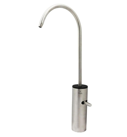 Pixaflo Stainless Steel RO Water Filter Tap | 360° Rotatable Kitchen Sink Faucet | 100% Lead-Free Drinking Water Faucet | 304 Grade Stainless Steel | Brushed Nickel Finish